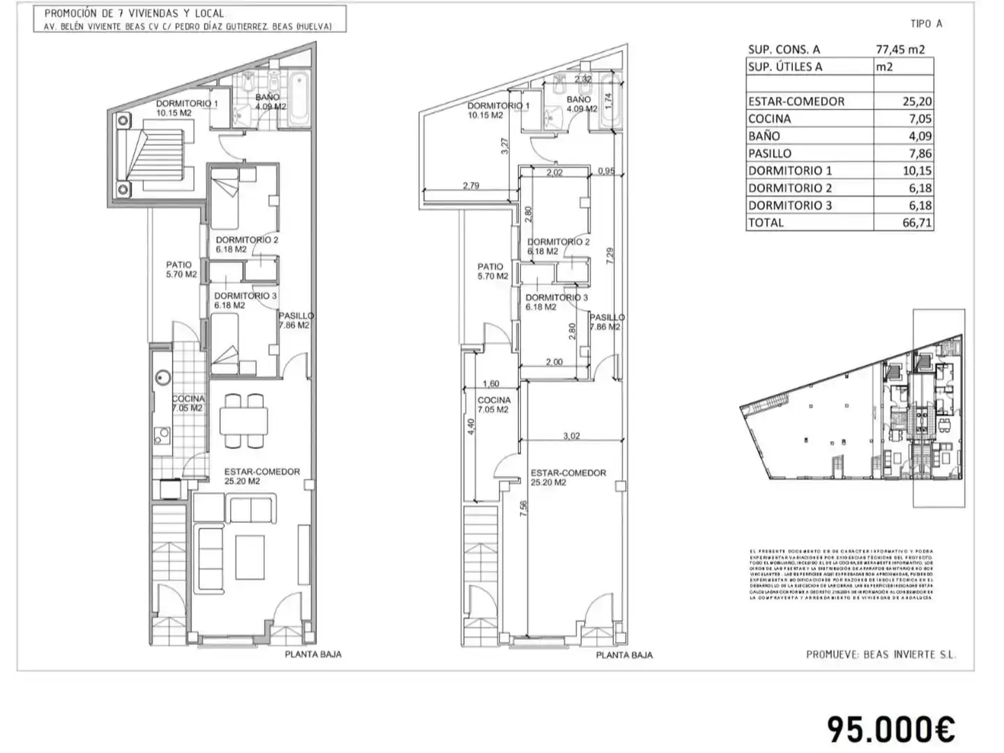 Flat for sale in Beas