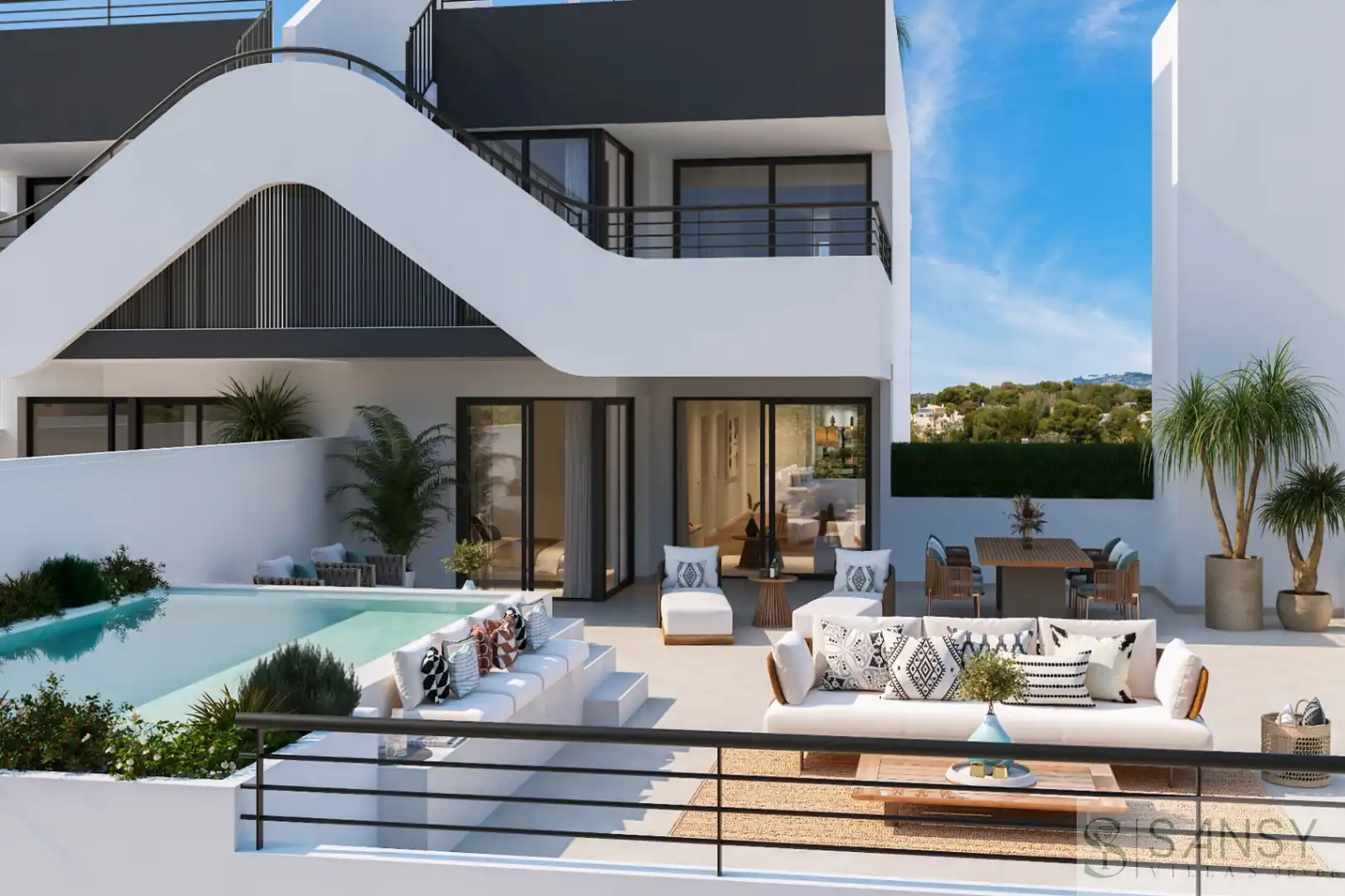 Apartment with pool for sale in Pueblo - Urbanizaciones, imagen 15