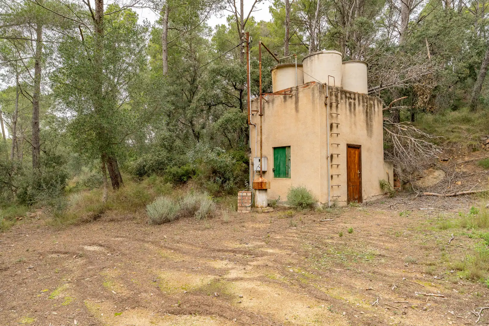 Vista exterior de Finca rústica en venda en Les Borges del Camp amb Jardí privat, Terrassa i Traster