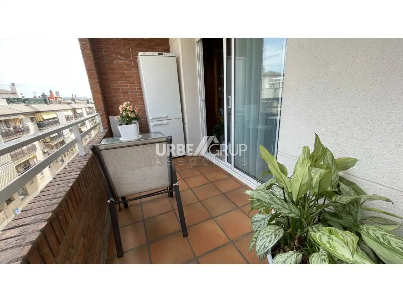 Balcony of Flat for sale in Sant Andreu de la Barca  with Heating, Terrace and Storage room