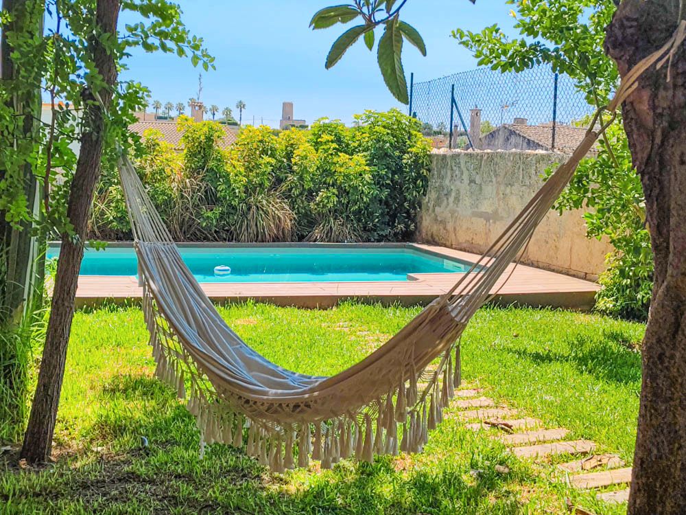 Swimming pool of Country house for sale in Santa Margalida  with Private garden