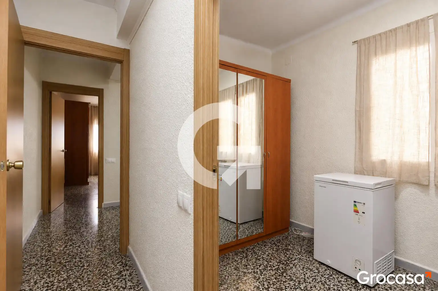 Bedroom of Flat for sale in Terrassa  with Air Conditioner, Heating and Storage room