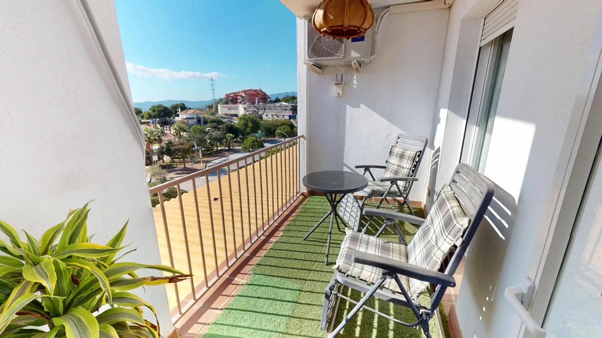 Balcony of Flat for rent in Benalmádena  with Air Conditioner, Terrace and Furnished