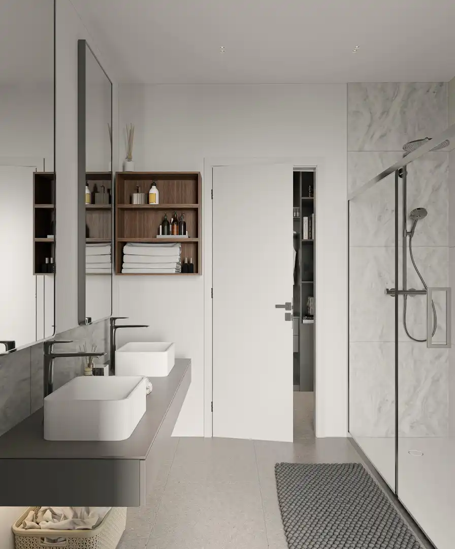 Bany de Apartament en venda en Marbella amb Alarma i Piscina comunitària