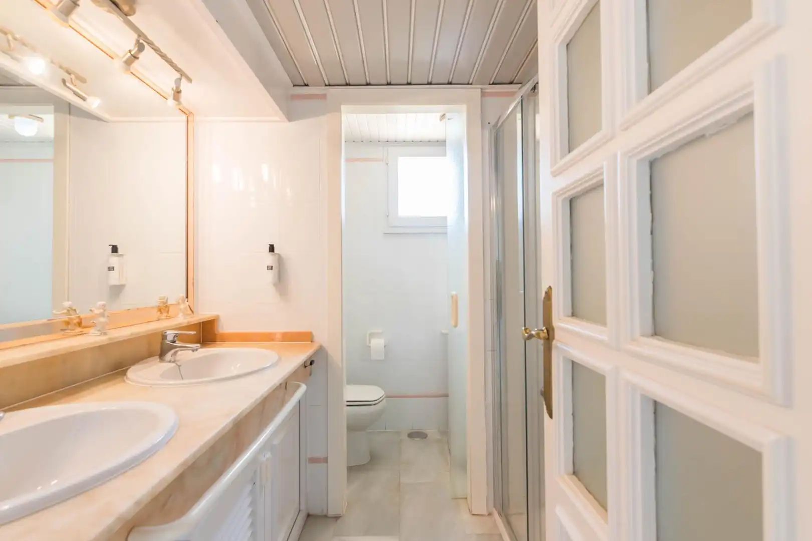 Bathroom of Flat for sale in La Manga del Mar Menor  with Heating, Private garden and Terrace
