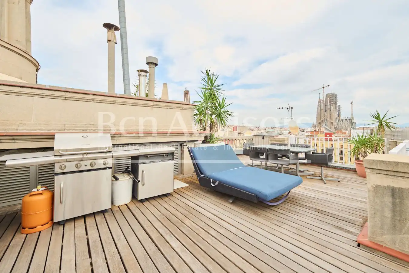 Terrace of Attic for sale in Barcelona  with Air Conditioner, Heating and Parquet flooring