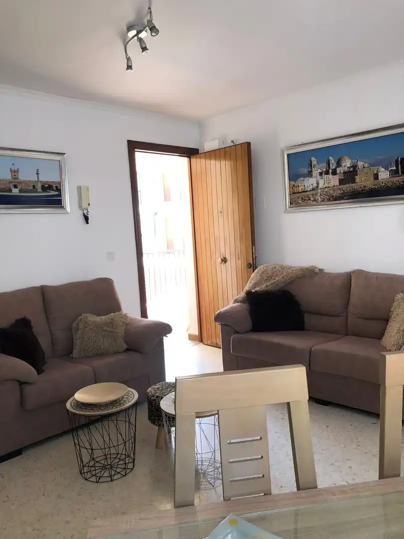Sala de estar de Piso en venta en El Bosque con Aire acondicionado, Terraza y Balcón