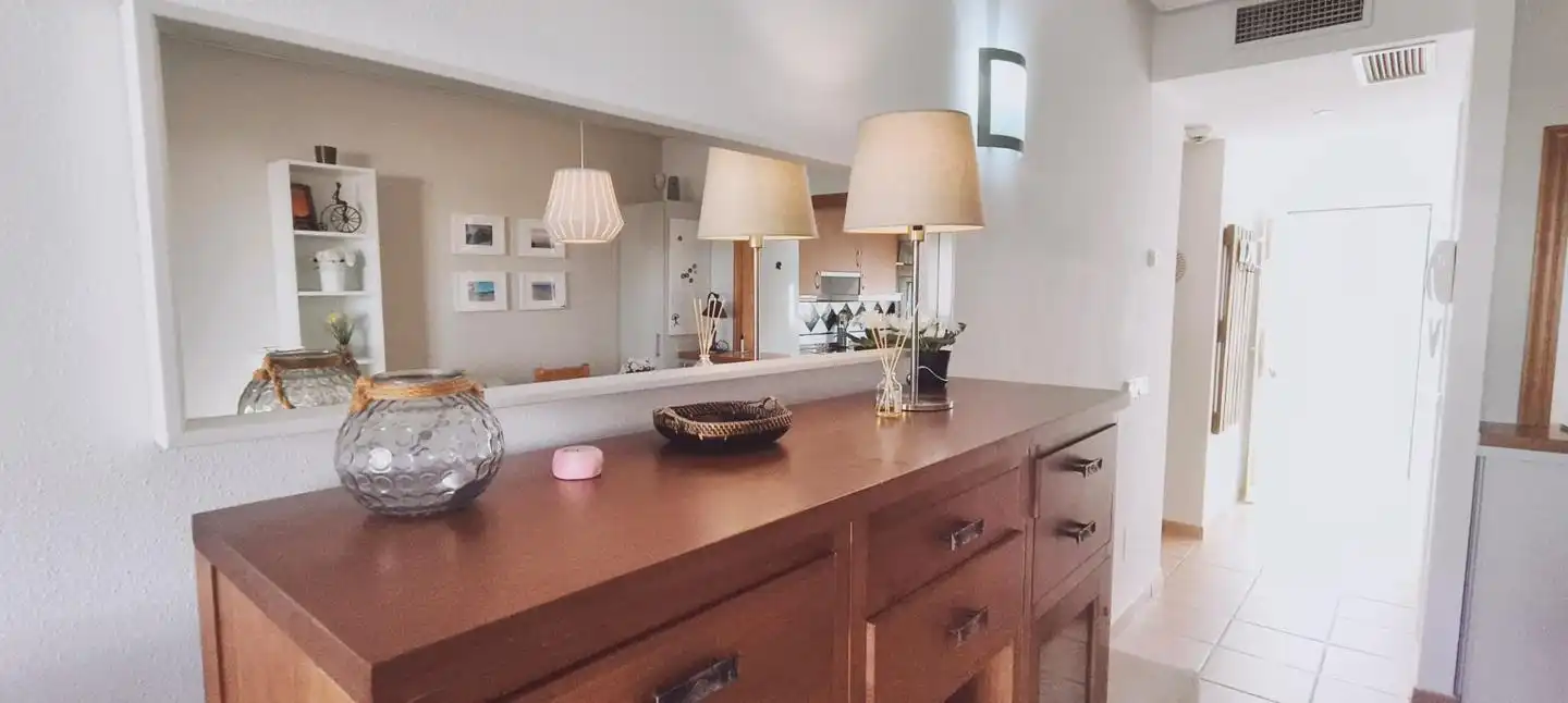 Dining room of Apartments for rent in Vera  with Air Conditioner, Terrace and Furnished