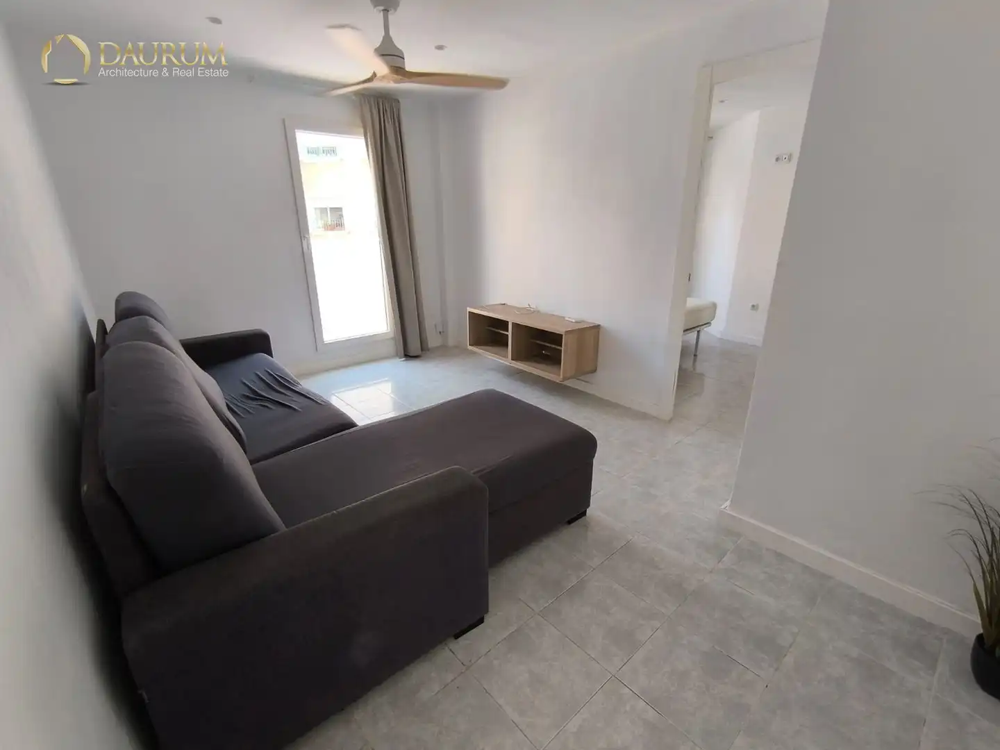 Living room of Attic for sale in Elche / Elx  with Air Conditioner, Terrace and Furnished