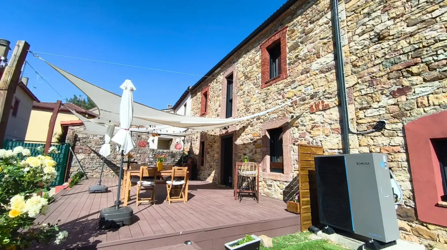 Terraza de Casa o chalet en venta en Villamanín con Aire acondicionado, Calefacción y Jardín privado