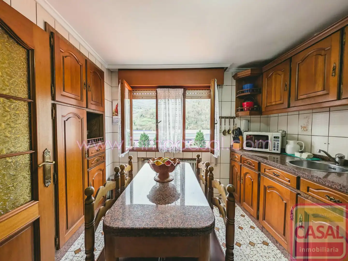 Cocina de Casa o chalet en venta en Aller con Calefacción, Terraza y Trastero