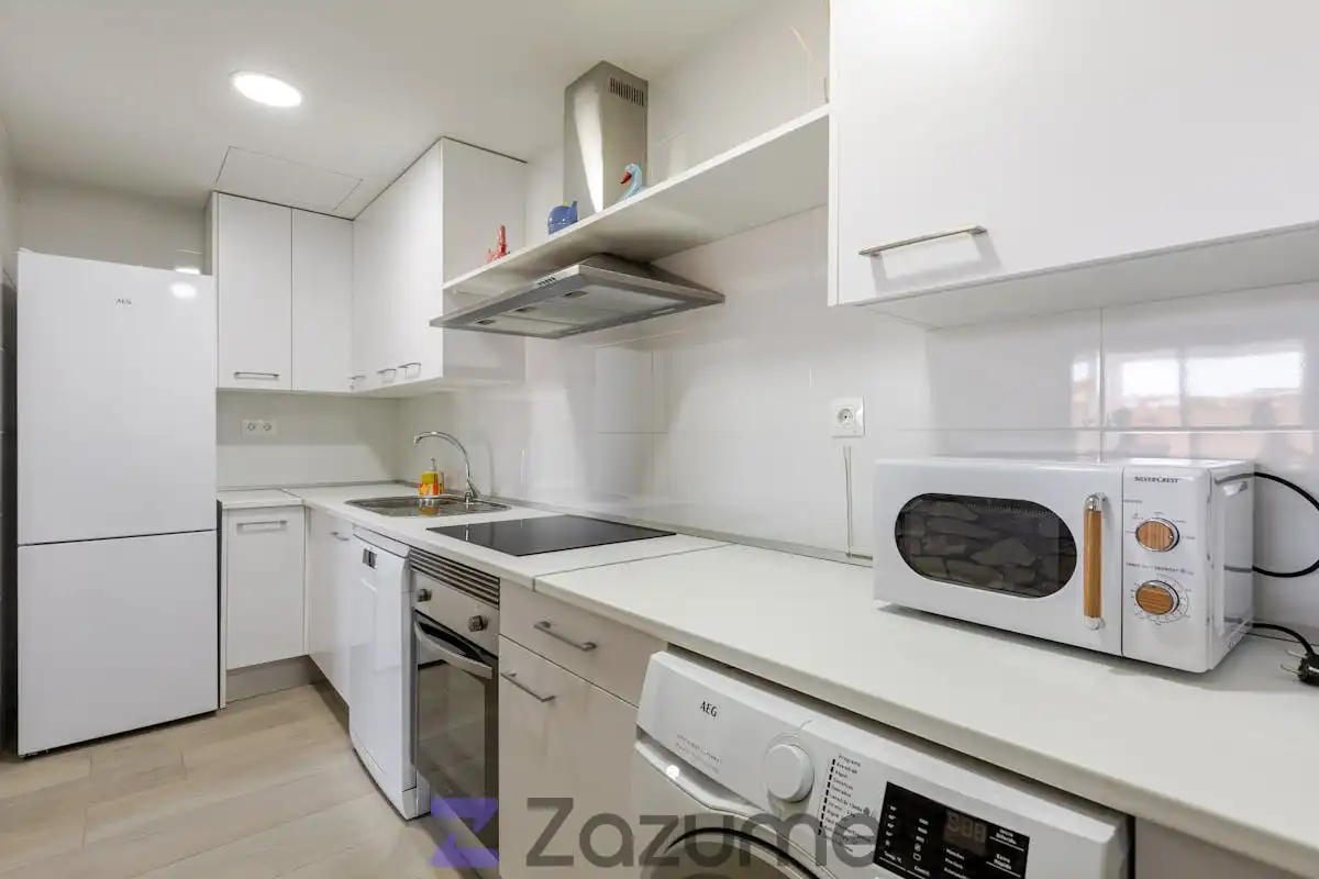 Kitchen of Flat for rent in Valdemoro  with Air Conditioner, Heating and Parquet flooring