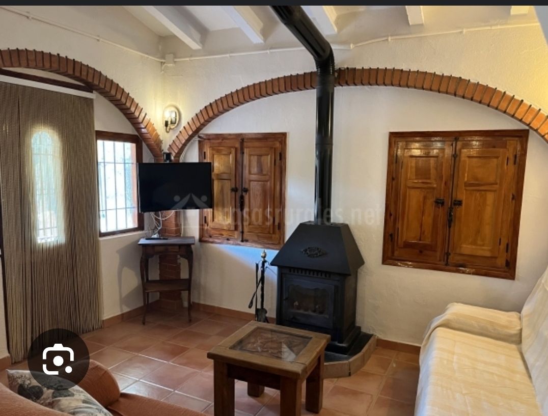 Sala de estar de Finca rústica en venta en Moratalla con Aire acondicionado, Calefacción y Jardín privado