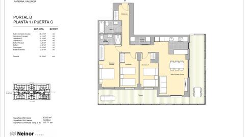 Foto 2 de Pis en venda a   Calle Carrasca, 1, Parc Central, Valencia