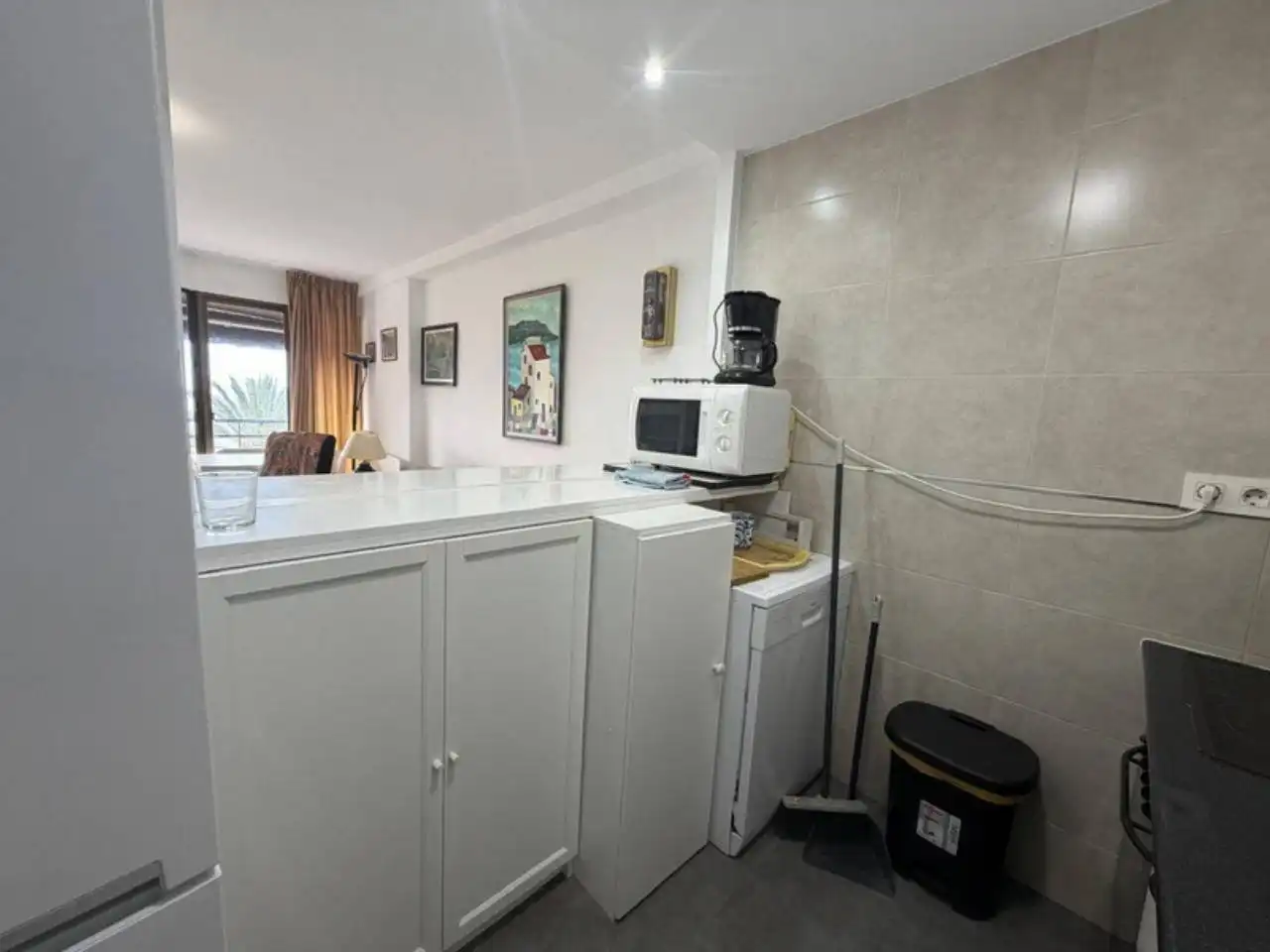 Cocina de Apartamento en venta en Almuñécar con Terraza, Amueblado y Piscina comunitaria