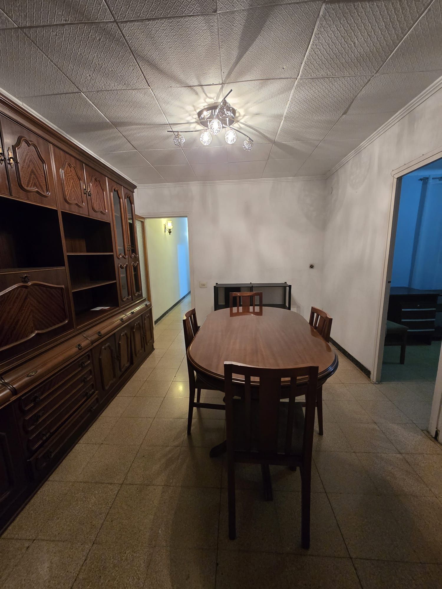 Menjador de Pis en venda en Sant Adrià de Besòs amb Balcó