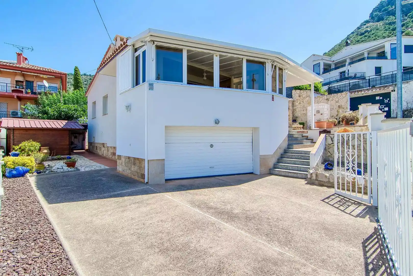 Vista exterior de Casa o chalet en venta en Roses con Calefacción
