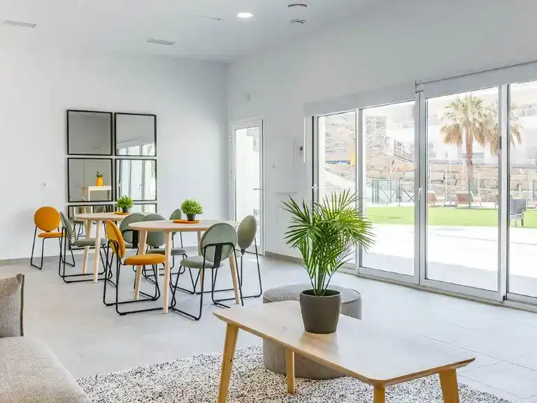 Esszimmer von Wohnung zur Miete in Málaga Capital mit Klimaanlage und Schwimmbad