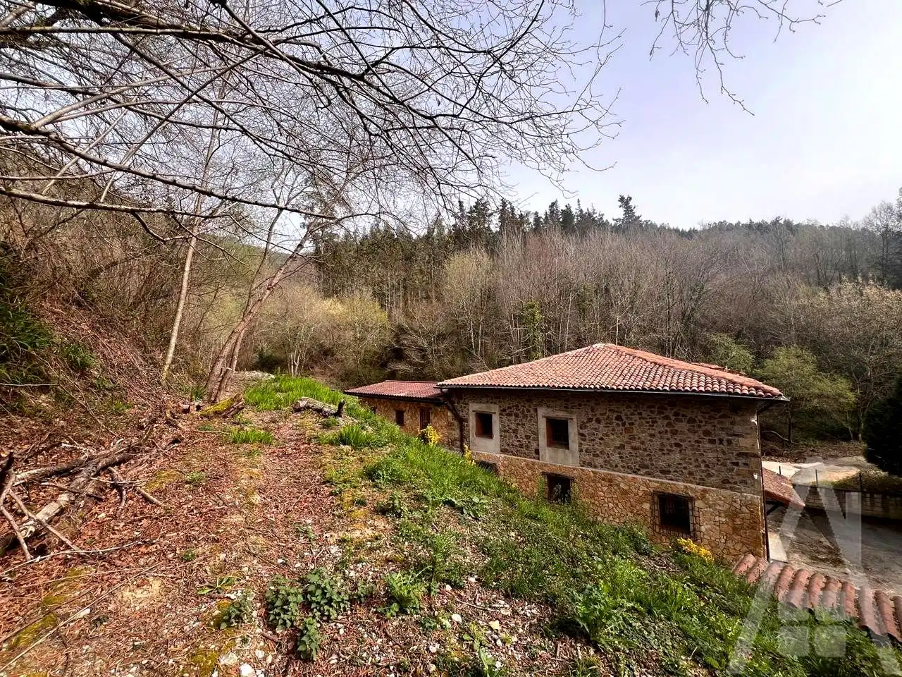 Vista exterior de Casa o xalet en venda en Munitibar-Arbatzegi Gerrikaitz amb Calefacció, Jardí privat i Terrassa