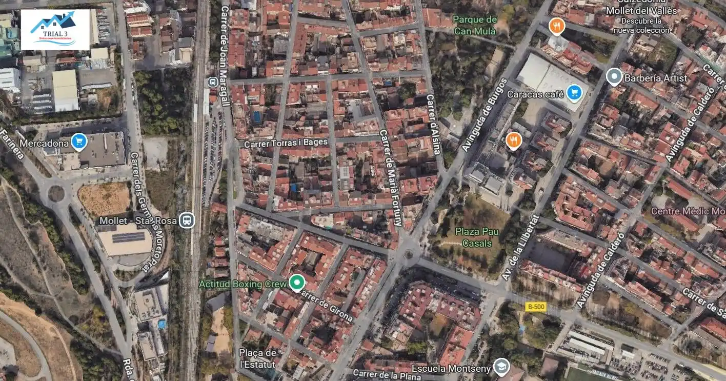 Vista exterior de Piso en venta en Mollet del Vallès con Terraza y Balcón