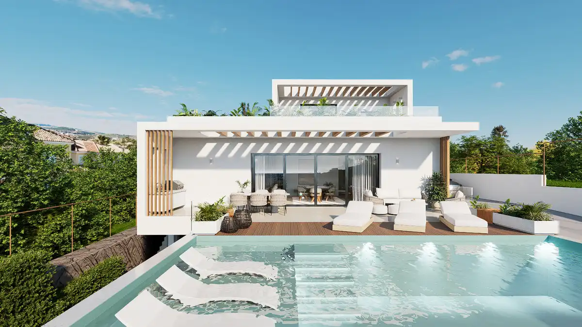 Chalet con piscina en venta en Casares Golf - Casares del Sol, imagen 2
