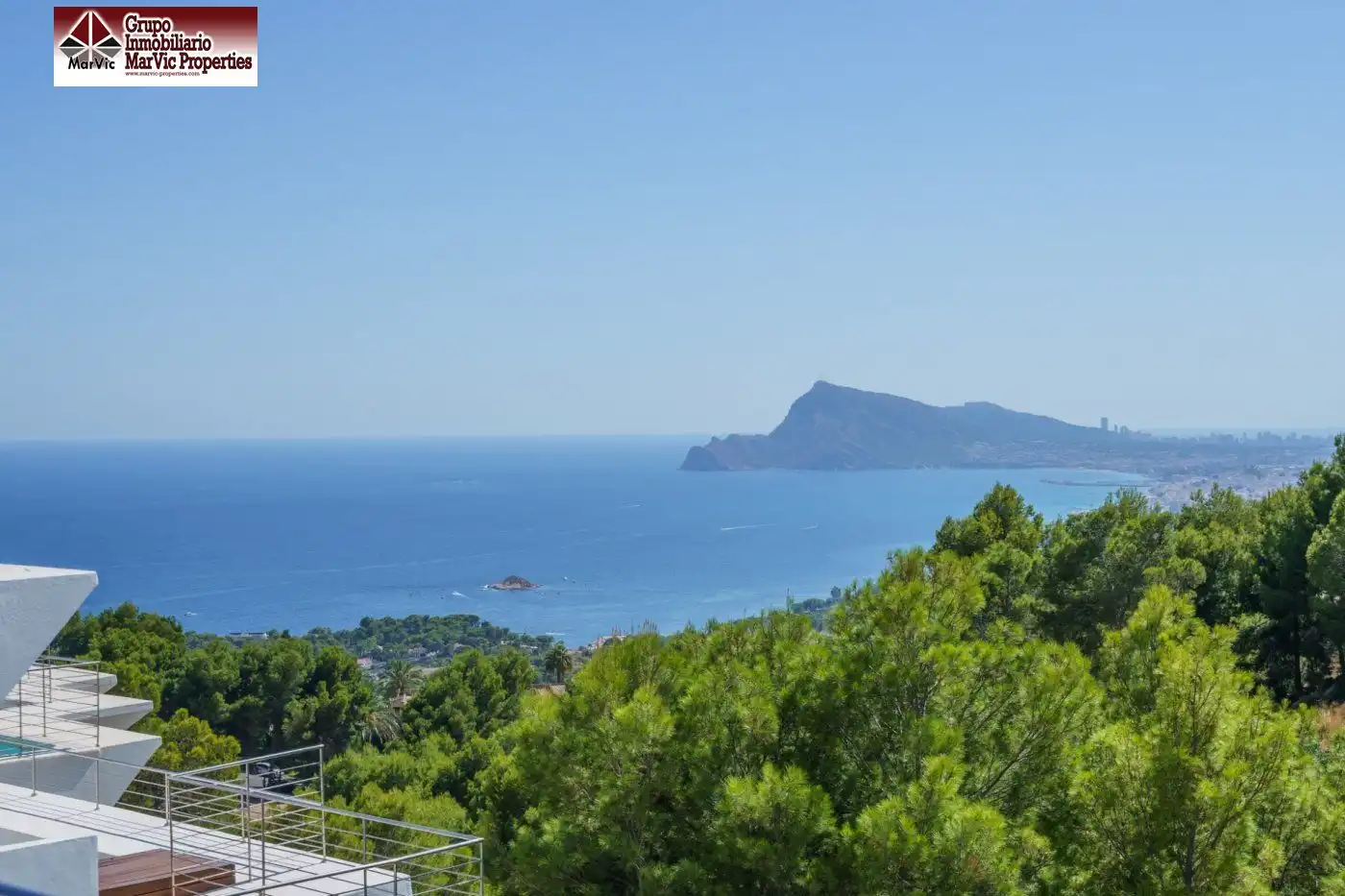 Vista exterior de Casa adosada en venta en Altea con Aire acondicionado, Calefacción y Terraza
