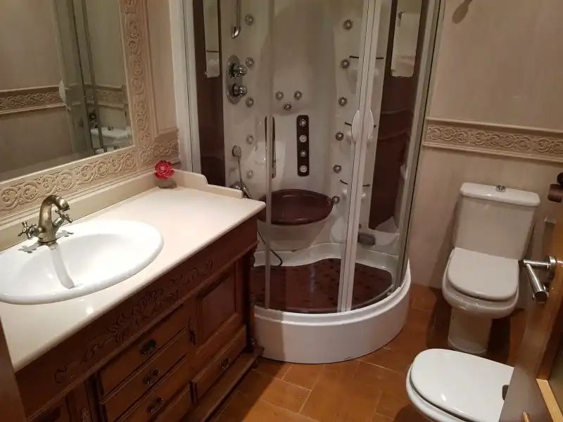 Bany de Casa o xalet en venda en Tejeda de Tiétar amb Aire condicionat, Calefacció i Jardí privat