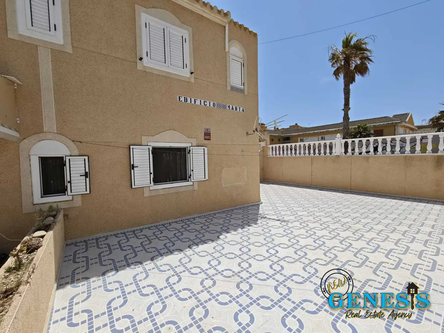 Exterior view of Ground floor for sale in Torrevieja  with Air Conditioner, Private garden and Terrace