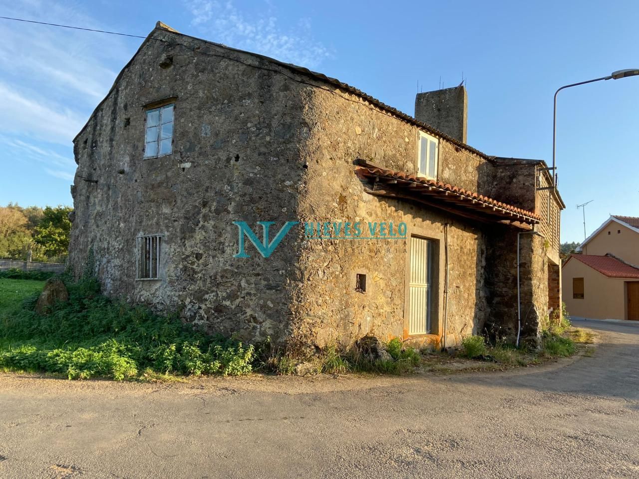 Exterior view of House or chalet for sale in Carballo  with Heating and Private garden