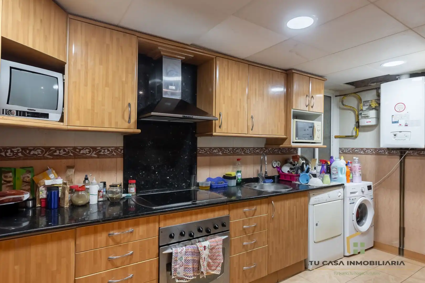 Cocina de Piso en venta en Badalona con Aire acondicionado, Calefacción y Trastero