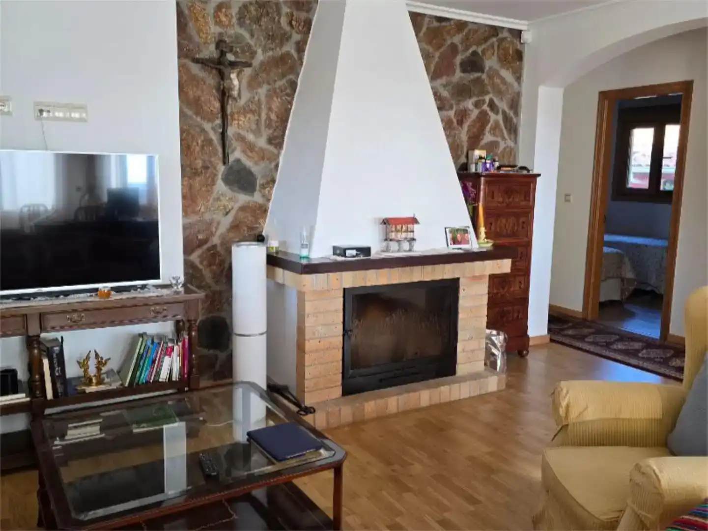 Living room of Flat for sale in Oia  with Private garden, Storage room and Balcony
