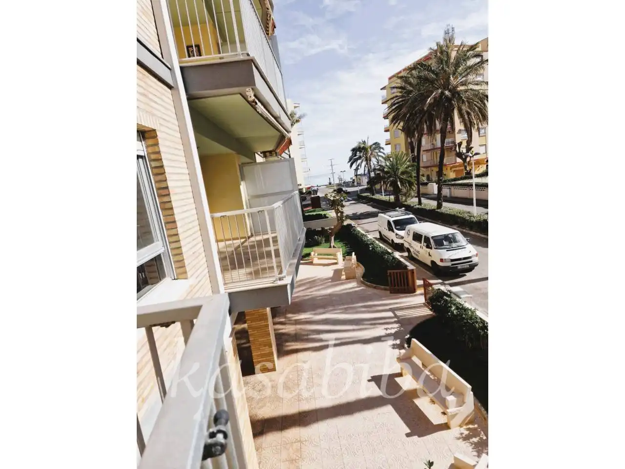 Exterior view of Flat for sale in Sueca  with Air Conditioner, Terrace and Community pool