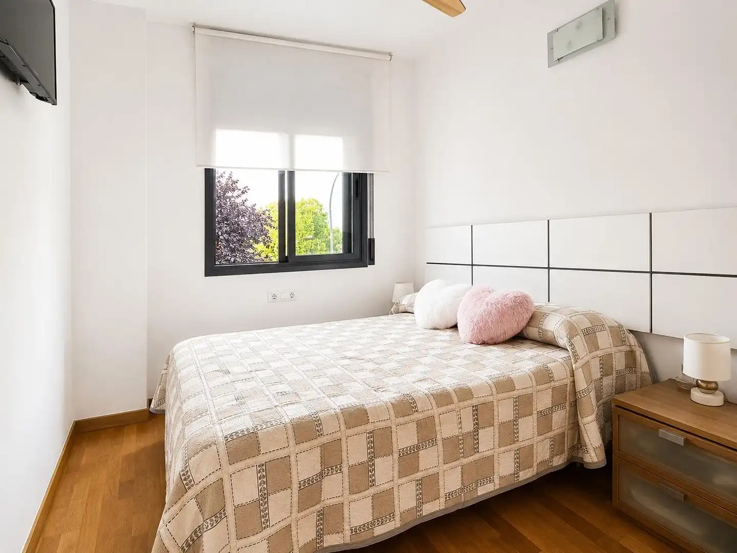 Bedroom of Flat for sale in Sentmenat  with Air Conditioner, Heating and Parquet flooring