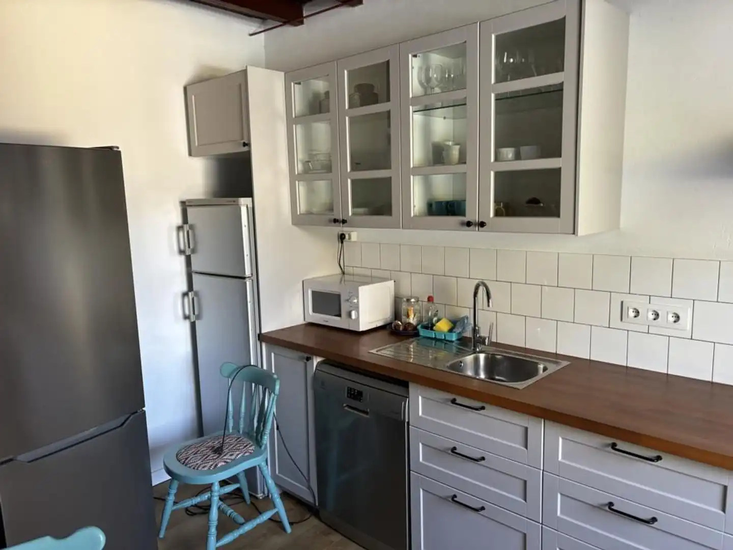 Cocina de Casa o chalet de alquiler en Ortigueira con Jardín privado y Terraza