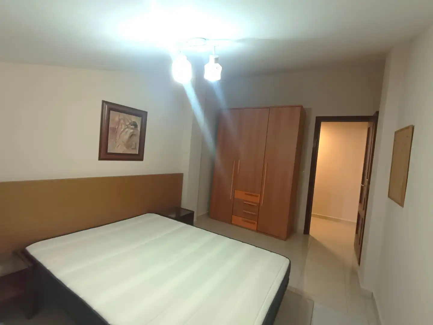 Bedroom of Flat for rent in Cáceres  with Air Conditioner, Heating and Terrace