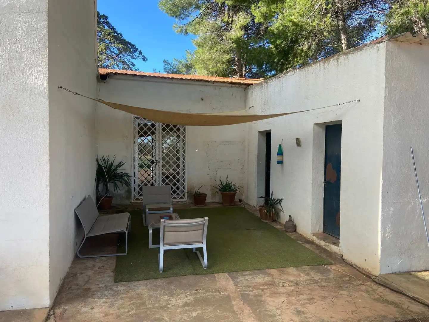 Terraza de Casa o chalet en venta en Almagro con Aire acondicionado, Calefacción y Jardín privado