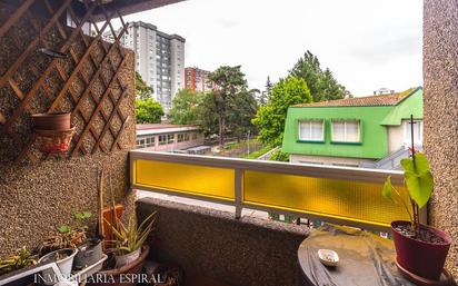 Balcony of Flat for sale in Pontevedra Capital   with Heating, Terrace and Storage room