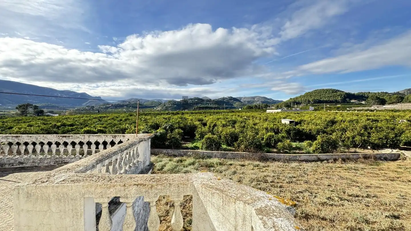Vista exterior de Finca rústica en venta en Benifairó de la Valldigna con Terraza