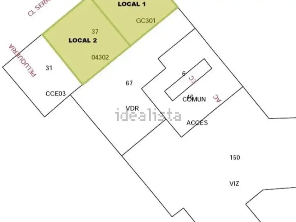 Commercial properties for rent in Madrid  with Air Conditioner