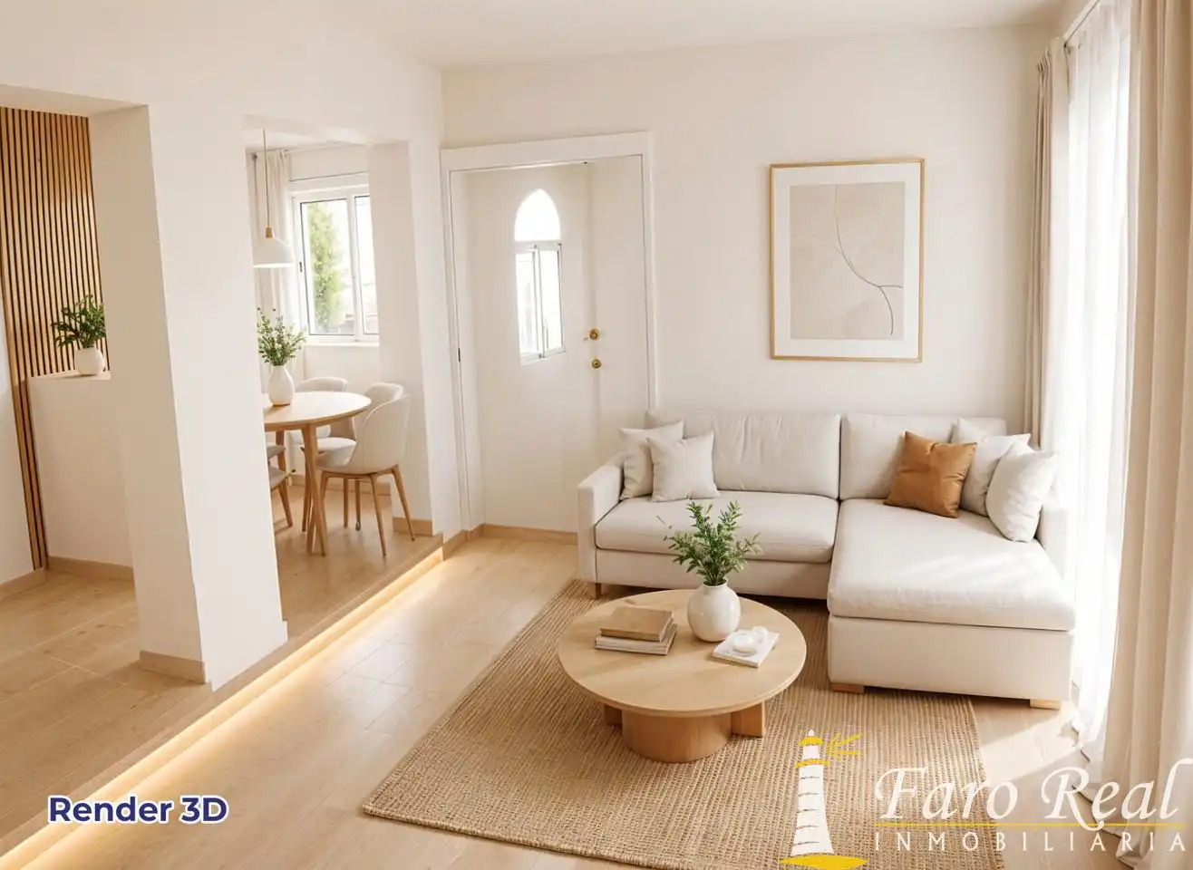 Sala de estar de Casa o chalet en venta en Chipiona con Aire acondicionado, Calefacción y Jardín privado