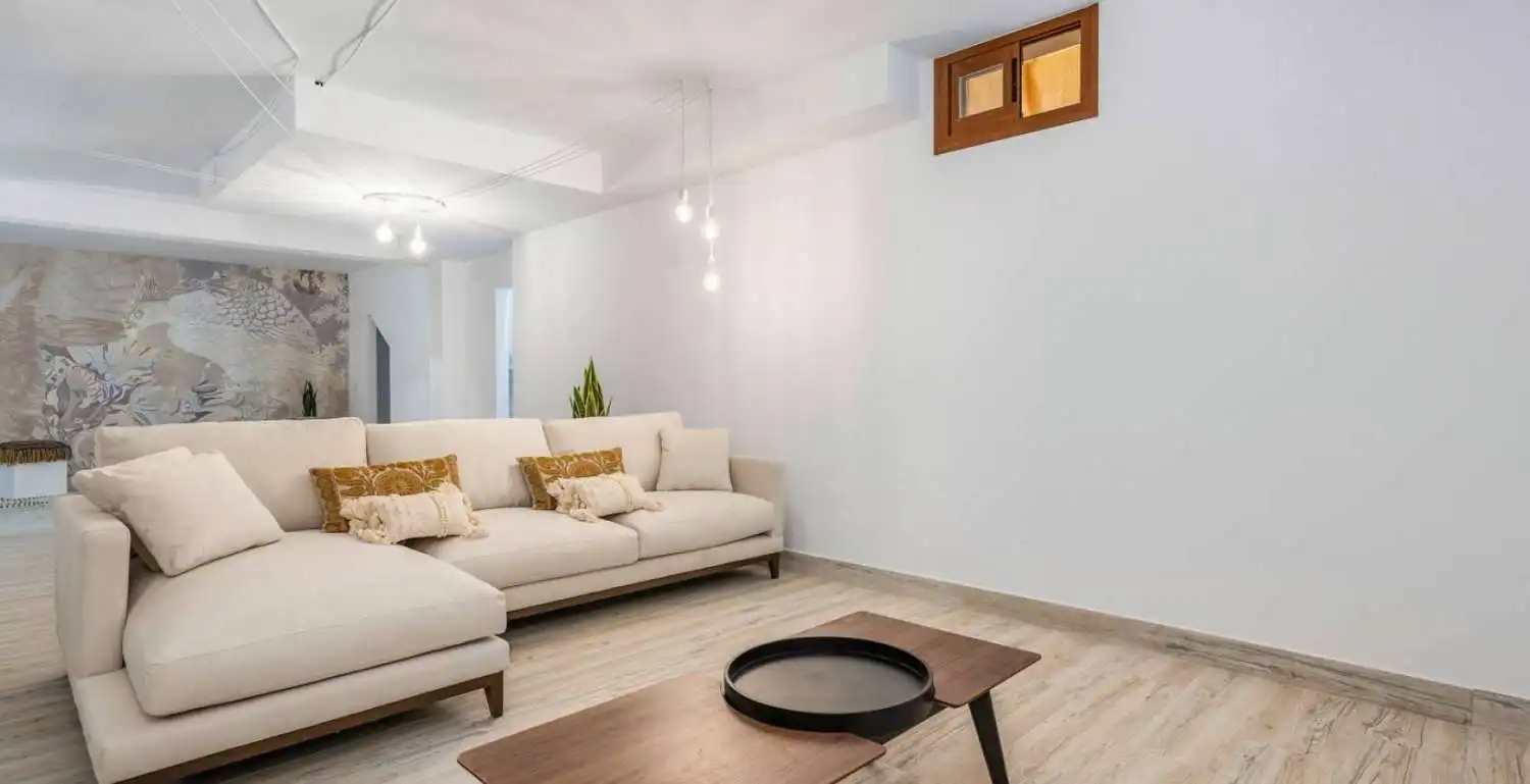 Sala d'estar de Casa o xalet en venda en Vera amb Aire condicionat, Terrassa i Piscina