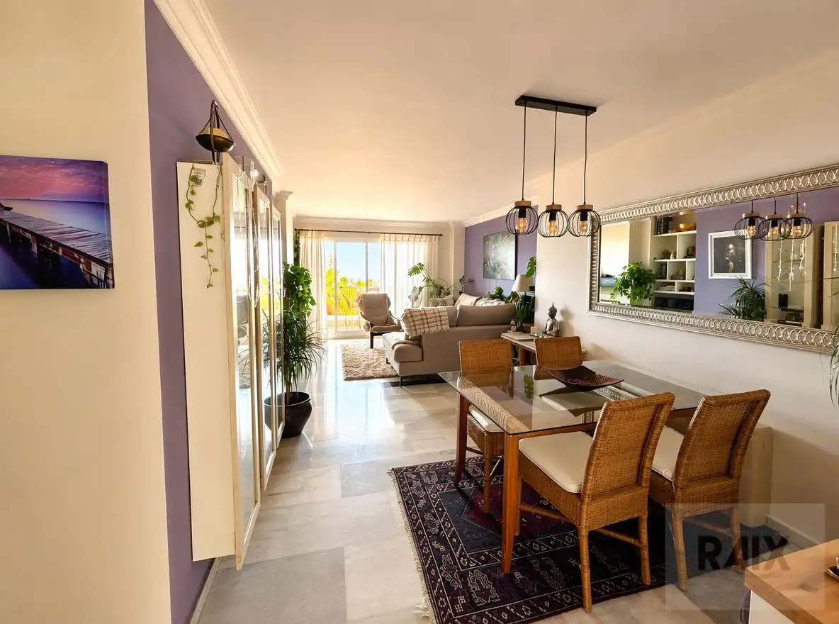 Comedor de Piso en venta en Mijas con Calefacción, Terraza y Trastero