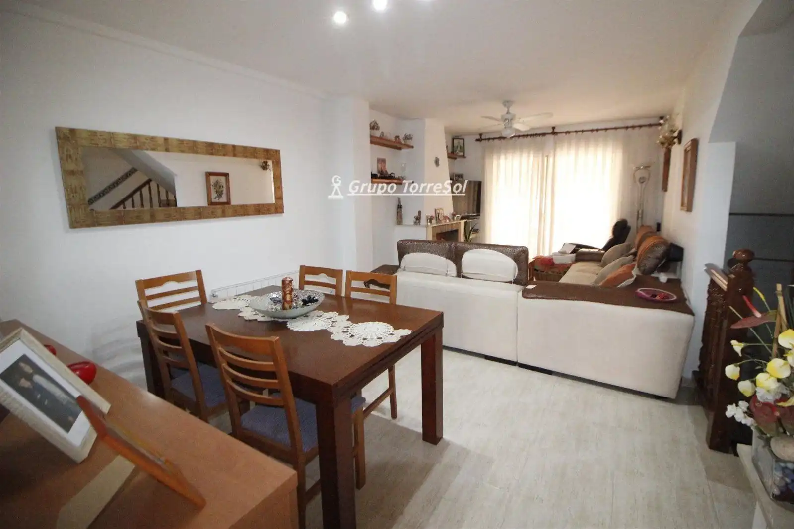 Living room of Detached homes for sale in Torredembarra  with Air Conditioner, Heating and Terrace