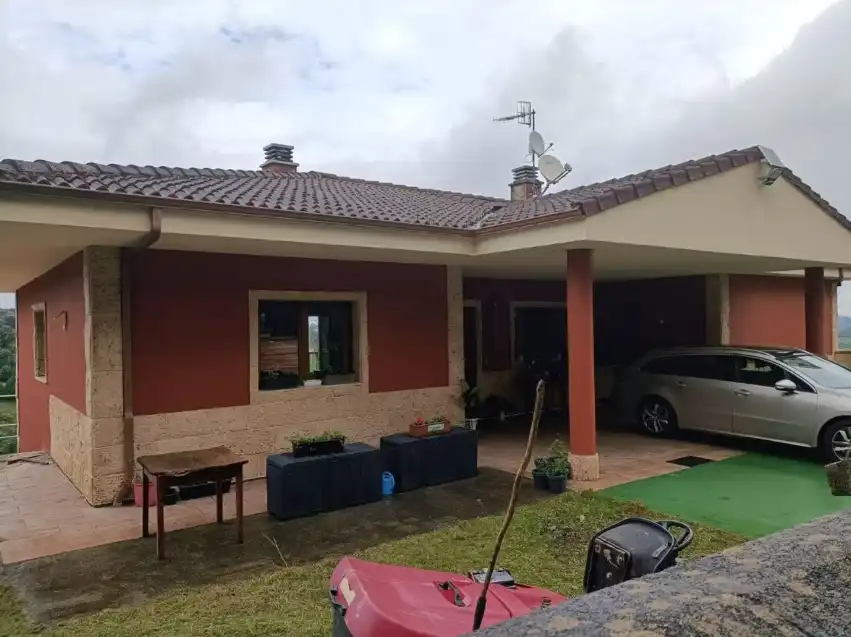 Exterior view of Houses for sale in Siero  with Heating, Private garden and Terrace