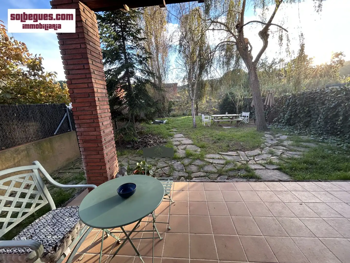 Jardí de Casa o xalet en venda en Begues amb Calefacció, Jardí privat i Terrassa