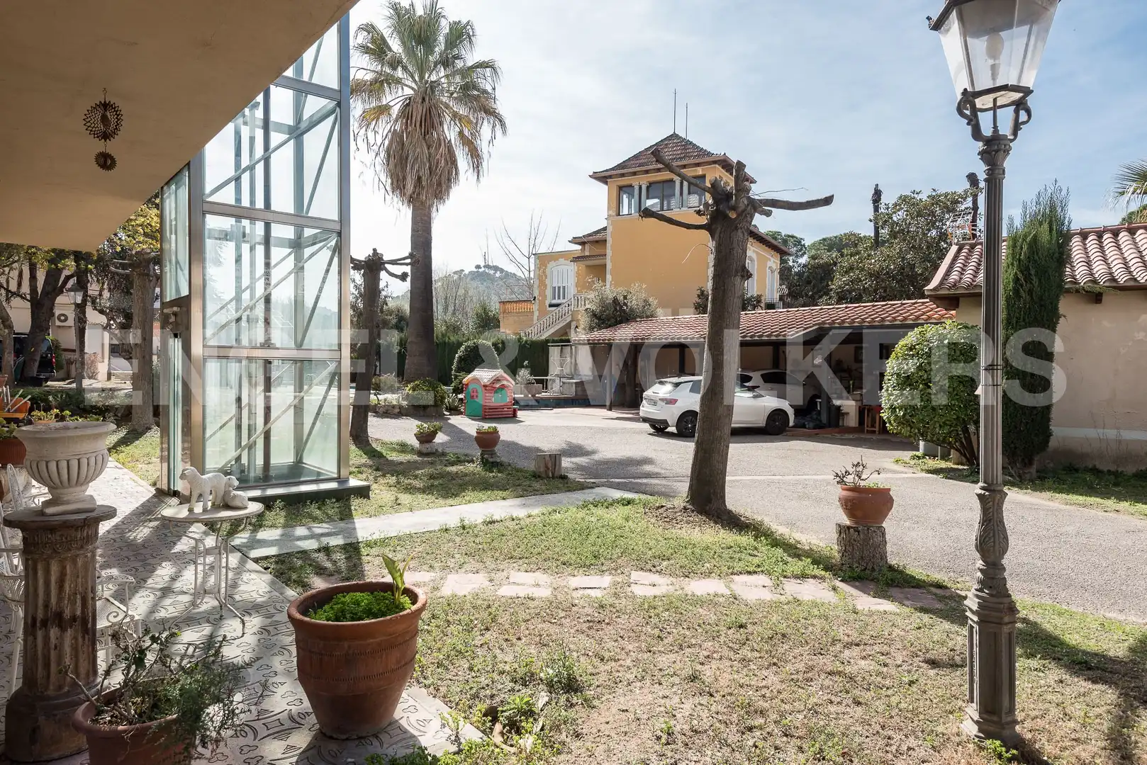 Vista exterior de Casa o chalet de alquiler en Sant Fost de Campsentelles con Calefacción, Jardín privado y Terraza