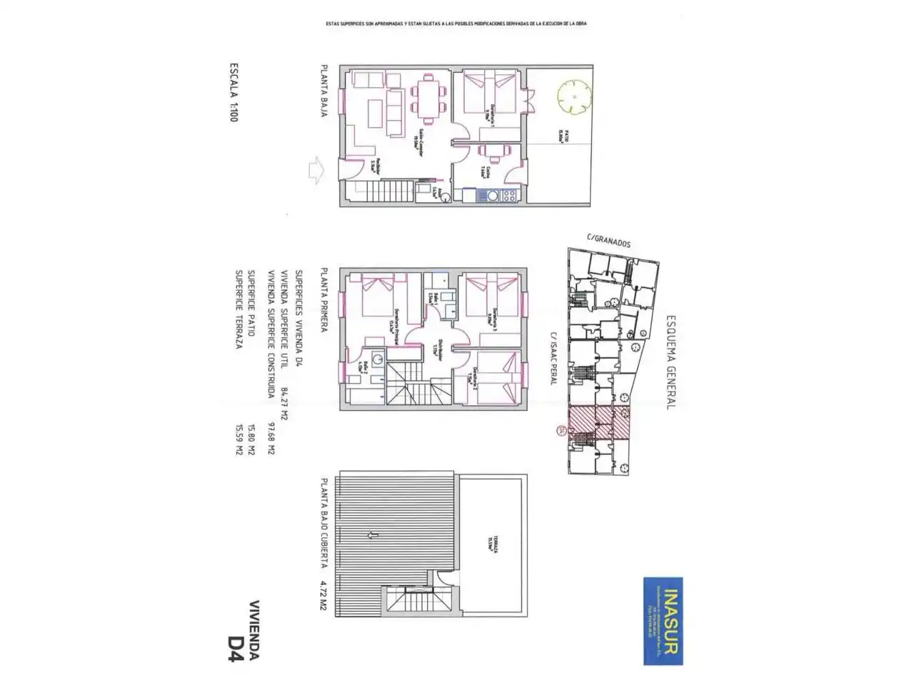Dúplex en venta en Aznalcóllar con Aire acondicionado, Calefacción y Terraza