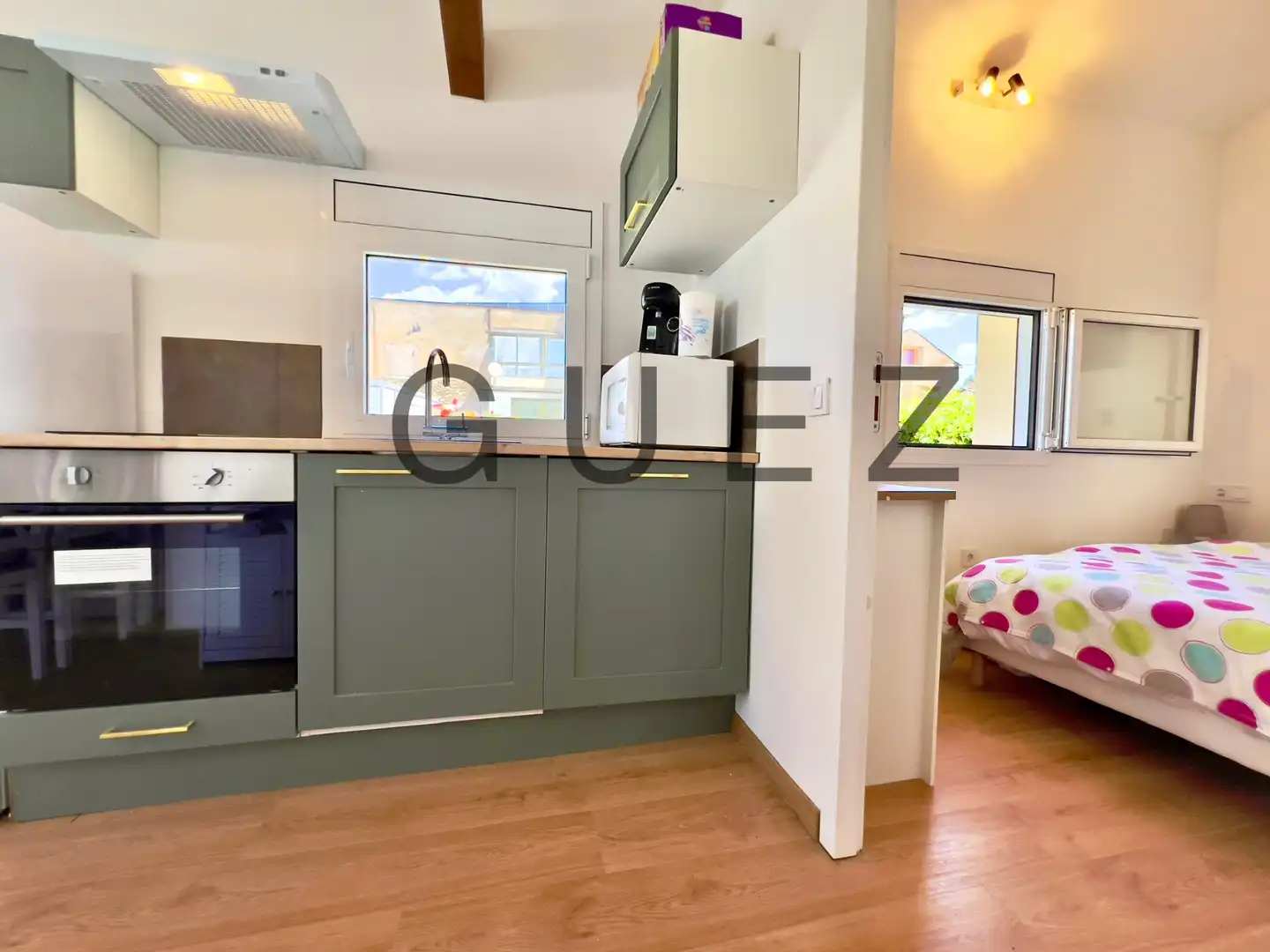 Cocina de Apartamento de alquiler en Puigcerdà con Calefacción, Jardín privado y Amueblado