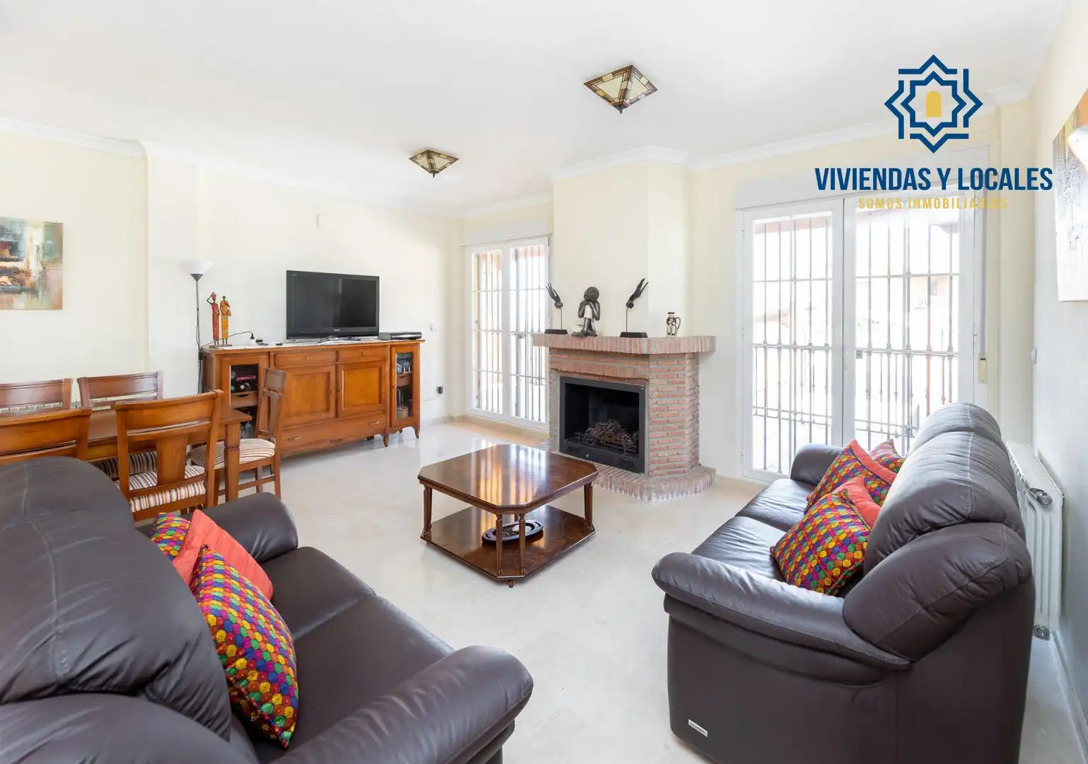 Living room of Houses for sale in Dílar  with Air Conditioner, Heating and Private garden