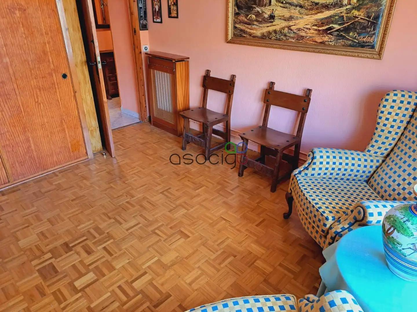 Living room of Flat for sale in Buendía  with Storage room